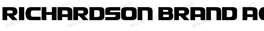 Richardson Brand Acc字体转换